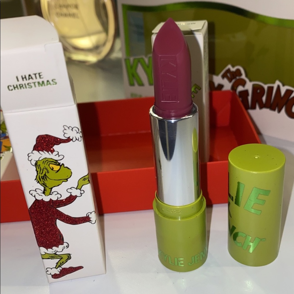 NEW Limited Kylie Mr. Grinch Lipstick